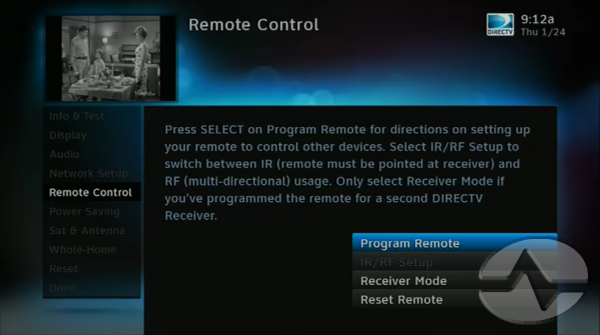 directv online restart video player